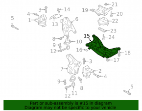 Траверса АКПП Audi A6 C8 19-25 2.0T