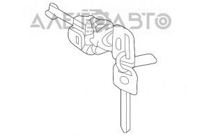 Личинка замка двери передней левой Lexus GS300 GS350 GS430 GS450h 06-07
