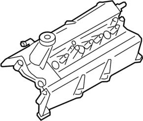 Крышка клапанная передняя Nissan Pathfinder 22-25 3.5