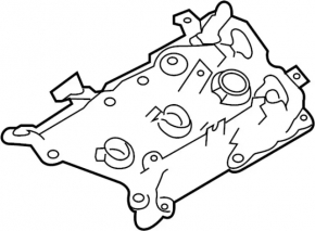Крышка клапанная передняя Nissan Pathfinder 22-25 3.5