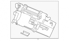 Компьютер навигации Acura MDX 16-16
