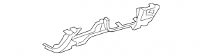 Накладка колени водителя Lexus GS300 GS350 GS430 GS450h 06-07 черная