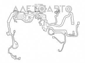 Проводка моторная Toyota Camry v55 15-17 2.5 usa
