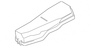 Capacul superior al cutiei de siguranțe a compartimentului motor Toyota Camry v70 18-2.5