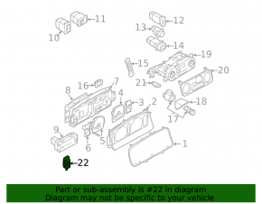 Датчик скорости АКПП Mitsubishi Galant 03-13 передний