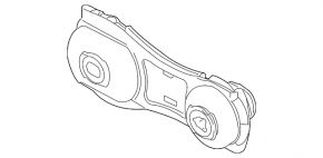 Подушка двигателя левая нижняя Ford Taurus 10-19