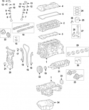 Поршень Toyota Camry v50 12-14 2.5 usa 2AR-FE h:56,8 d:90