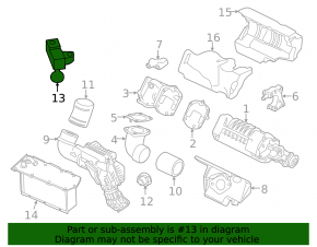 Map Sensor Infiniti Q50 16-24 3.0T