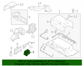 Battery Relay Assembly Hyundai Sonata 11-15