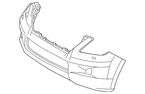 Bara față nepermanentă pentru Lexus LX570 2008-2011 fără senzori de parcare