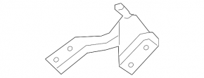 Петля капота правая Nissan Murano z52 15-24