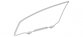 Стекло двери передней правой Lexus Hs250h 10-12