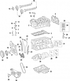 Масляный насос ДВС Mercedes GLC 300 16-19