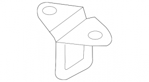 Скоба замка капота Mazda CX-9 16-23