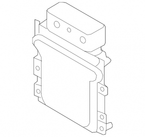 Блок ECU компьютер двигателя Hyundai Veloster 12-13 АКПП