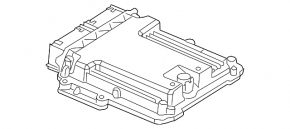 Блок ECU компьютер двигателя Ford Escape MK3 13-16 1.6T 2.0T