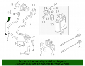 MAP sensor Audi Q5 8R 09-12 3.2