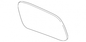 Зеркальный элемент правый BMW 4 F32/33/36 14-20 подогрев, асферическое, 2 пина