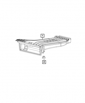 Воздухоприемник Chrysler Pacifica 17-26 3.6