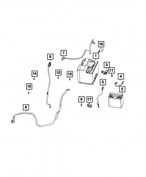 Проводка генератора Jeep Compass 22-22