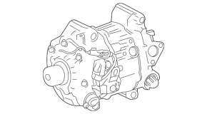 Компрессор кондиционера Lexus IS250 14-17
