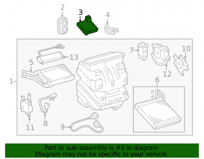 TEMPERATURE ECU ECM COMPUTER Toyota Rav4 13-16