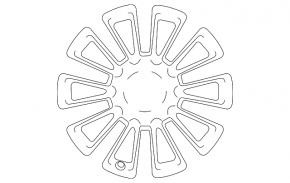 Диск колесный R18 Toyota Sienna 17-20