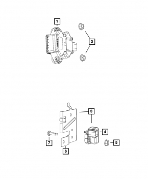 Yaw Rate Sensor Dodge Durango 11-18