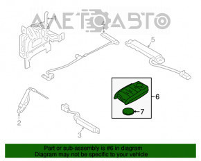 Ключ smart Kia Sorento 16-20 4 кнопки