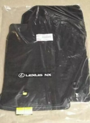 Коврик салона ткань задний правый Lexus NX200t NX300 NX300h 15-21 черный