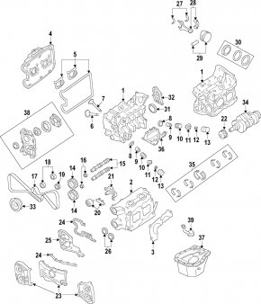 Кронштейн натяжителя приводного ремня Subaru Impreza WRX GH 08-14 2.5T