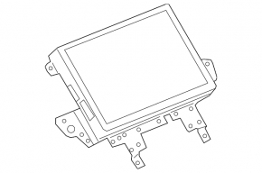 Monitor, display, navigatie Chevrolet Bolt EV 22-23