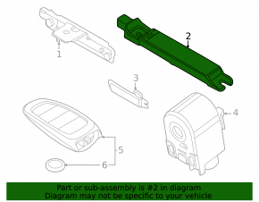 Antenă fără cheie Hyundai Tucson 22-25