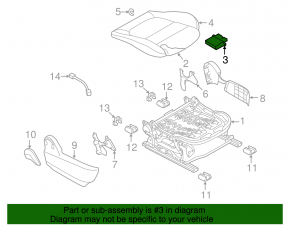 Occupant Module Mazda 6 14-15