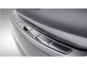 Накладка заднего бампера верхняя Volvo V90 17-23 хром