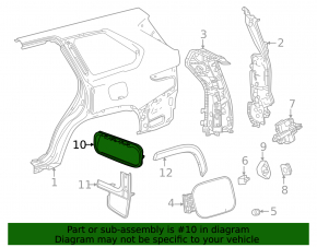Grila de ventilatie stanga Lexus ES250 ES300h ES350 19-