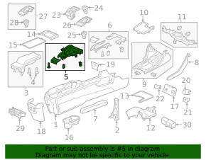 Накладка шифтера МКПП Honda Civic X FC 18-20 2.0