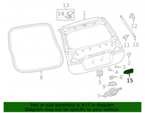 Кнопка открытия двери багажника Lexus CT200h 11-17