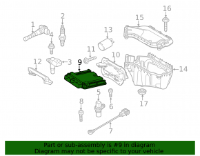 Блок ECU компьютер двигателя Audi Q5 8R 09-12 2.0T