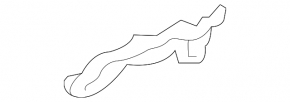 Крепление переднего бампера правое Audi TT 15-23