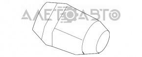 Гайка колесная d19 M12x1.5 Chevrolet Volt 16-19 тип 1