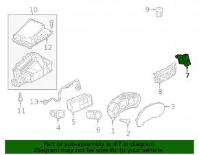 Кнопка аварийной сигнализации Mazda 6 18-21