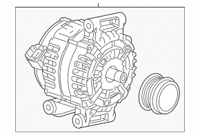 Generator Buick Encore 16-22 LE2