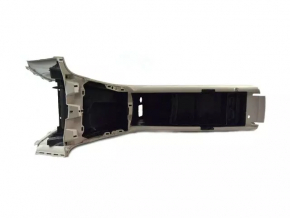 Consola centrală cu cotieră și suporturi pentru pahare pentru Chrysler 200 15-17, piele neagră