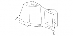 Обшивка арки правая Lexus RX300 98-03