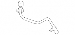 Conductă ventilație carter BMW 4 G26 22-24 inferioară, 3.0
