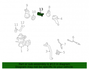 Map sensor Mazda 3 09-13 2.0, 2.5