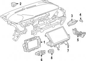 Щиток приборов Chevrolet Bolt EUV 22-23