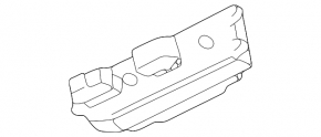 Управление стеклоподъемником передним правым Lexus RX300 98-03 с накладкой