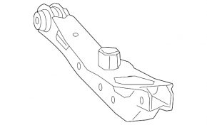 Braț de control inferior sub arcul spate stânga Chevrolet Equinox EV 24-26